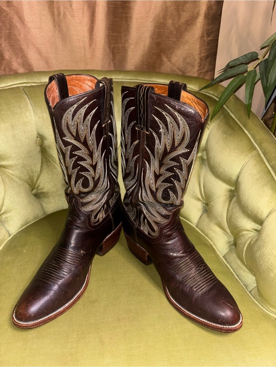 Wrangler Other - Vintage Men WB Masterson Limited Edition Cowboy Boots 10 D Wrangler 1980s Spain